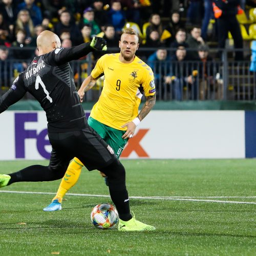 Europos futbolo čempionato atranka: Lietuva – Serbija  © I. Gelūno/Fotobanko nuotr.