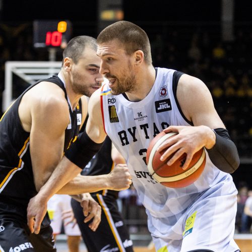 LKL pusfinalis: „Šiauliai“ – Vilniaus „Rytas“ 77:87  © P. Peleckio/BNS nuotr.