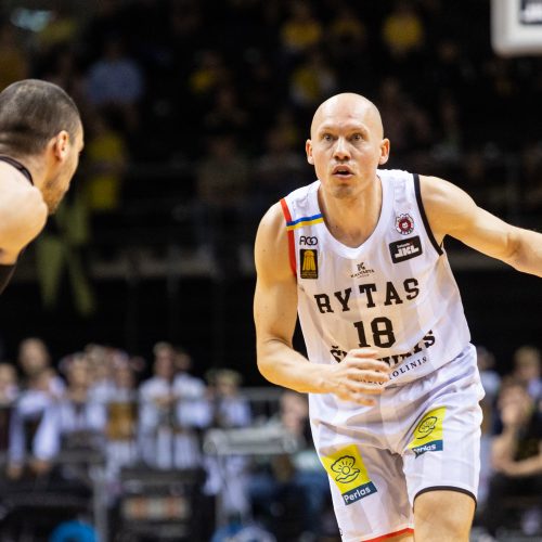 LKL pusfinalis: „Šiauliai“ – Vilniaus „Rytas“ 77:87  © P. Peleckio/BNS nuotr.