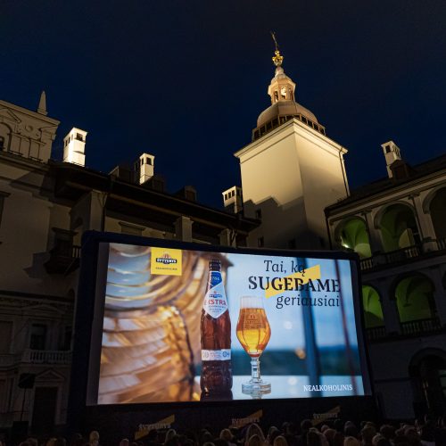 Festivalio „Kinas po žvaigždėmis“ atidarymas  © G. Skaraitienės/BNS nuotr.