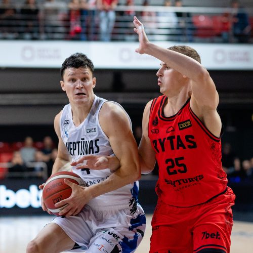 LKL: Vilniaus „Rytas“ – Klaipėdos „Neptūnas“ 93:67  © L.Balandžio / BNS nuotr.