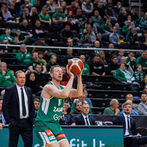 LKL: Kauno „Žalgiris“ –  Alytaus „Wolves“ 90:85  © E. Ovčarenko / BNS nuotr.