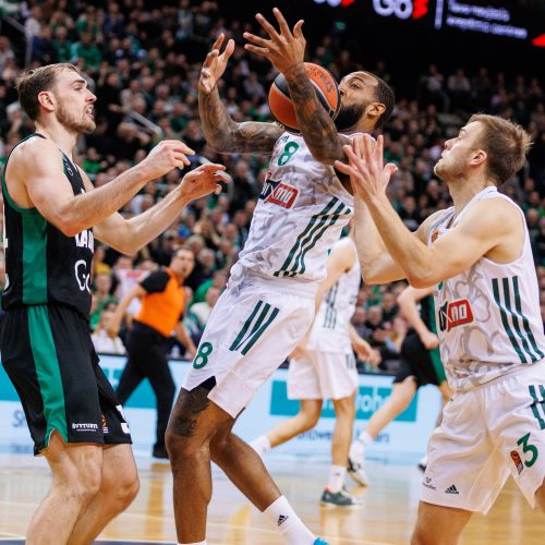 Eurolyga: Kauno „Žalgiris“ – Atėnų „Panathinaikos“ 67:81  © E. Ovčarenko / BNS nuotr.