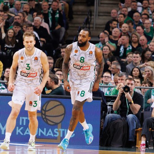 Eurolyga: Kauno „Žalgiris“ – Atėnų „Panathinaikos“ 67:81  © E. Ovčarenko / BNS nuotr.