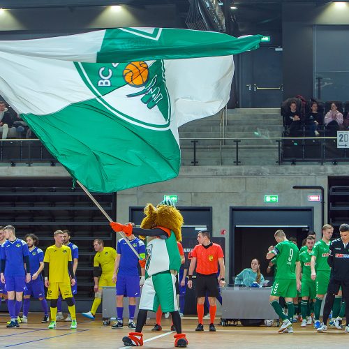 Futsalo taurė. 1/4 f. „K. Žalgiris“ – „Vikingai“ 5:2  © Evaldo Šemioto nuotr.