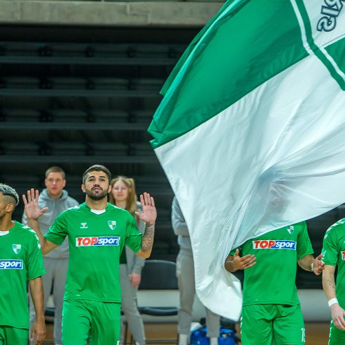 Futsalo taurė. 1/4 f. „K. Žalgiris“ – „Vikingai“ 5:2  © Evaldo Šemioto nuotr.