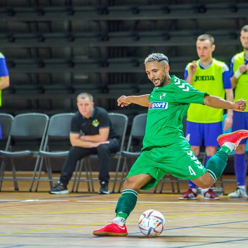 Futsalo taurė. 1/4 f. „K. Žalgiris“ – „Vikingai“ 5:2  © Evaldo Šemioto nuotr.