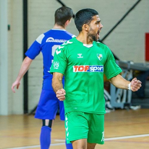 Futsalo taurė. 1/4 f. „K. Žalgiris“ – „Vikingai“ 5:2  © Evaldo Šemioto nuotr.