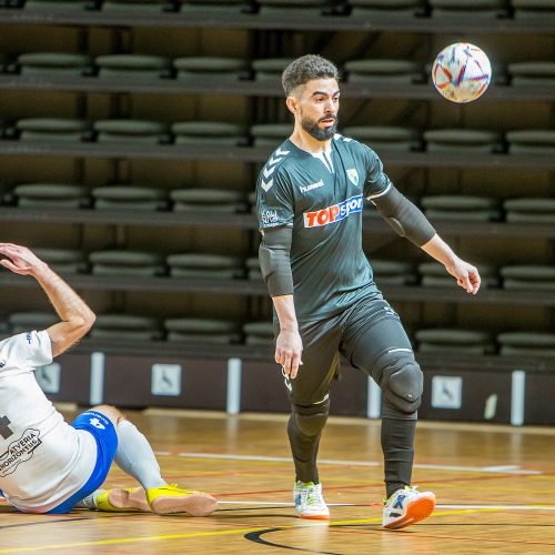 Futsalo A lyga: „K. Žalgiris“ – „Gargždų pramogos“ 6:2  © Evaldo Šemioto nuotr.