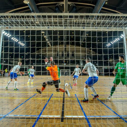 Futsalo A lyga: „K. Žalgiris“ – „Gargždų pramogos“ 6:2  © Evaldo Šemioto nuotr.