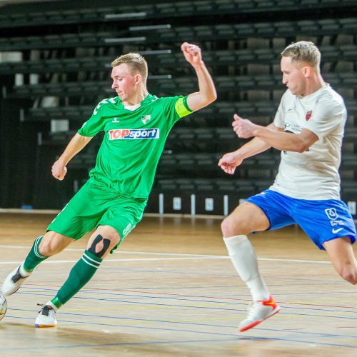 Futsalo A lyga: „K. Žalgiris“ – „Gargždų pramogos“ 6:2  © Evaldo Šemioto nuotr.