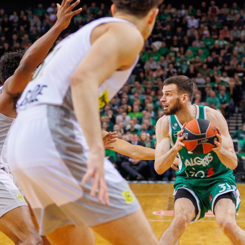 Eurolyga: Kauno „Žalgiris“ – Belgrado „Partizan“ 74:88  © E. Ovčarenko / BNS nuotr.