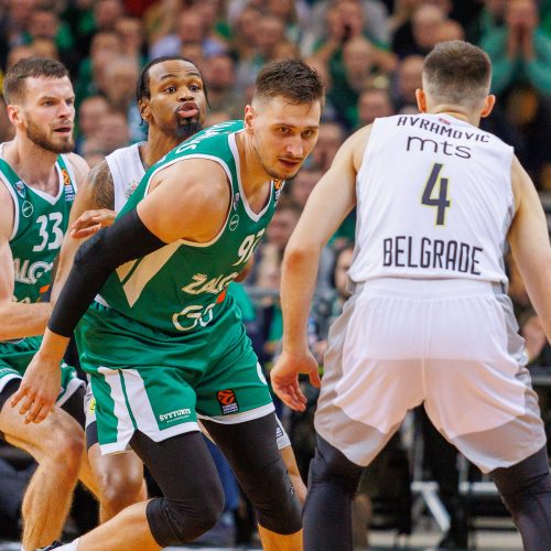 Eurolyga: Kauno „Žalgiris“ – Belgrado „Partizan“ 74:88  © E. Ovčarenko / BNS nuotr.