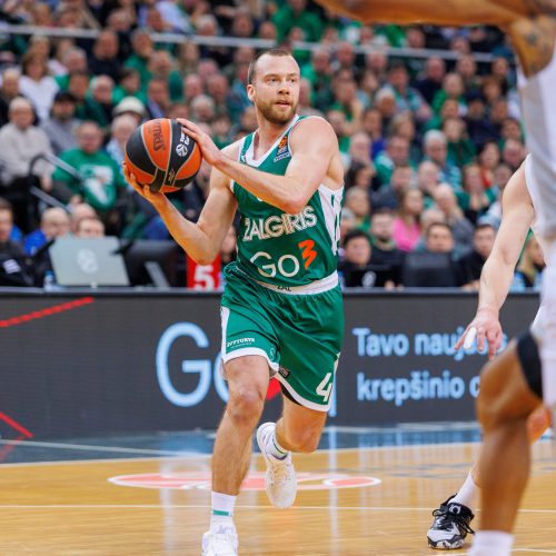 Eurolyga: Kauno „Žalgiris“ – Belgrado „Partizan“ 74:88  © E. Ovčarenko / BNS nuotr.