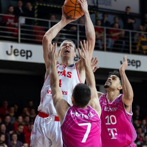 FIBA Čempionų lyga: Vilniaus „Rytas“ – Bonos „Telekom Baskets“ 79:86  © L.Balandžio / BNS nuotr.