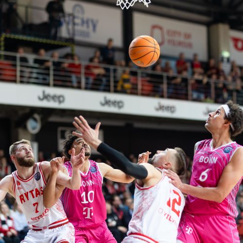 FIBA Čempionų lyga: Vilniaus „Rytas“ – Bonos „Telekom Baskets“ 79:86  © L.Balandžio / BNS nuotr.