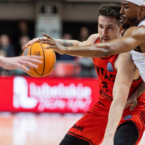 FIBA Čempionų lyga: Vilniaus „Rytas“ – Manresos BAXI 96:95  © P. Peleckio/BNS nuotr.