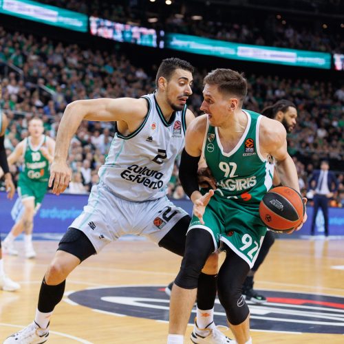 Eurolyga: Kauno „Žalgiris“ – Valensijos „Basket“ 95:74  © E. Ovčarenko / BNS nuotr.