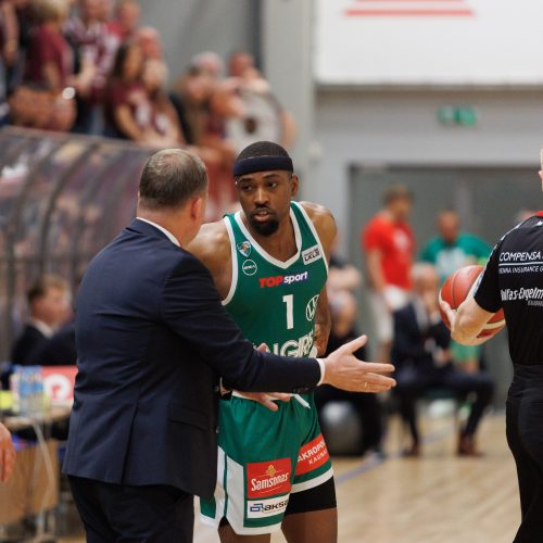 LKL pusfinalis: Kauno „Žalgiris“ – Panevėžio „Lietkabelis“ 69:58  © E. Ovčarenko / BNS nuotr.