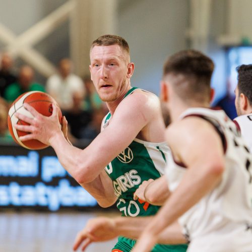 LKL pusfinalis: Kauno „Žalgiris“ – Panevėžio „Lietkabelis“ 69:58  © E. Ovčarenko / BNS nuotr.