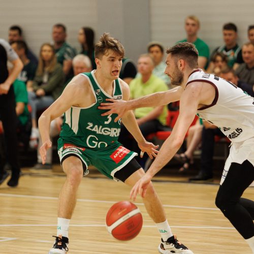 LKL pusfinalis: Kauno „Žalgiris“ – Panevėžio „Lietkabelis“ 69:58  © E. Ovčarenko / BNS nuotr.