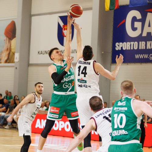 LKL pusfinalis: Kauno „Žalgiris“ – Panevėžio „Lietkabelis“ 69:58  © E. Ovčarenko / BNS nuotr.