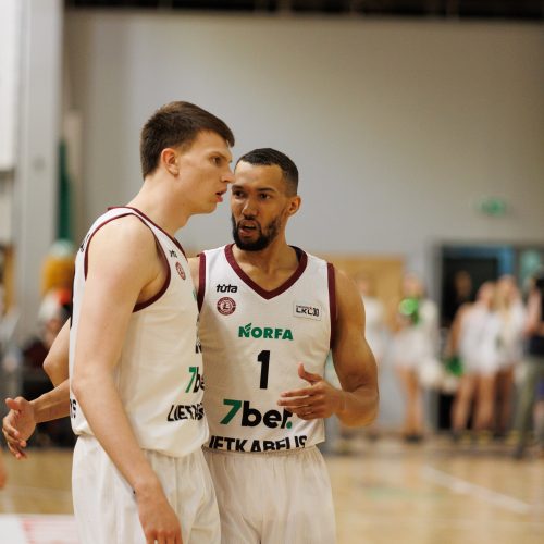 LKL pusfinalis: Kauno „Žalgiris“ – Panevėžio „Lietkabelis“ 69:58  © E. Ovčarenko / BNS nuotr.