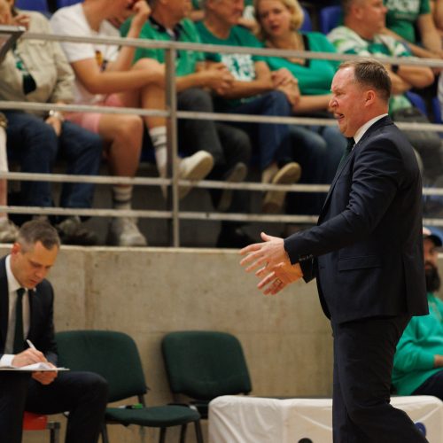 LKL pusfinalis: Kauno „Žalgiris“ – Panevėžio „Lietkabelis“ 69:58  © E. Ovčarenko / BNS nuotr.