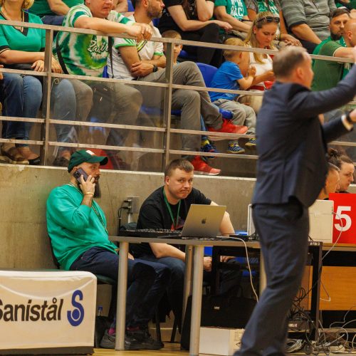 LKL pusfinalis: Kauno „Žalgiris“ – Panevėžio „Lietkabelis“ 69:58  © E. Ovčarenko / BNS nuotr.