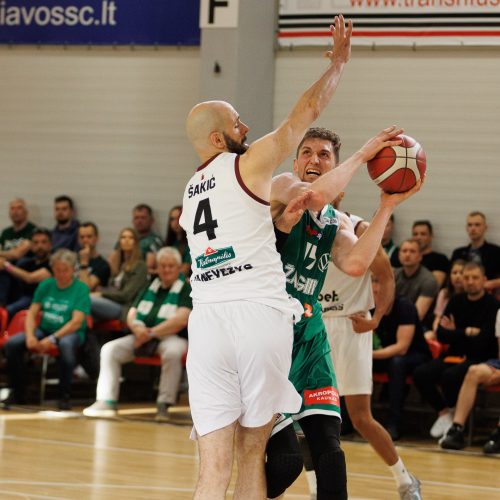 LKL pusfinalis: Kauno „Žalgiris“ – Panevėžio „Lietkabelis“ 69:58  © E. Ovčarenko / BNS nuotr.