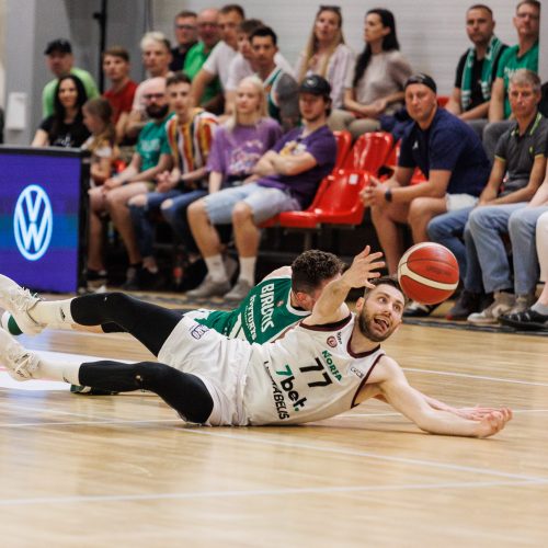 LKL pusfinalis: Kauno „Žalgiris“ – Panevėžio „Lietkabelis“ 69:58  © E. Ovčarenko / BNS nuotr.