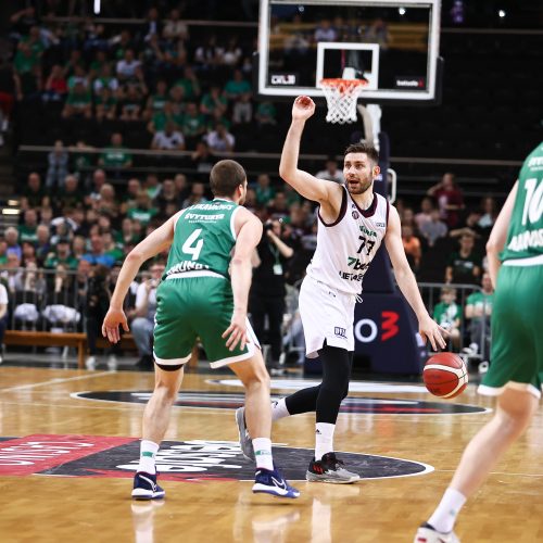 LKL pusfinalis: Kauno „Žalgiris“ – Panevėžio „Lietkabelis“ 66:67  © E. Ovčarenko / BNS nuotr.