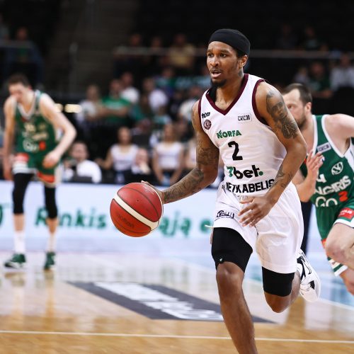 LKL pusfinalis: Kauno „Žalgiris“ – Panevėžio „Lietkabelis“ 66:67  © E. Ovčarenko / BNS nuotr.