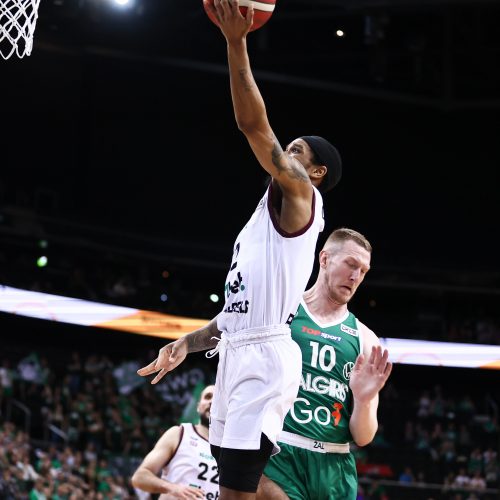 LKL pusfinalis: Kauno „Žalgiris“ – Panevėžio „Lietkabelis“ 66:67  © E. Ovčarenko / BNS nuotr.