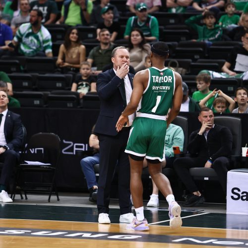 LKL pusfinalis: Kauno „Žalgiris“ – Panevėžio „Lietkabelis“ 66:67  © E. Ovčarenko / BNS nuotr.