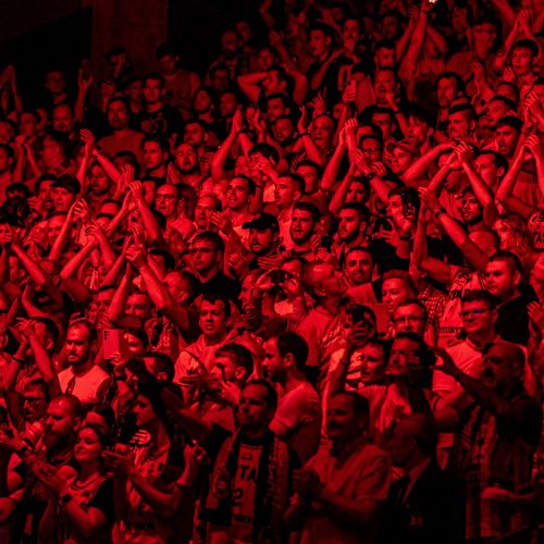 LKL finalas: Vilniaus „Rytas“ – Kauno „Žalgiris“ 69:68  © P. Peleckio/BNS nuotr.