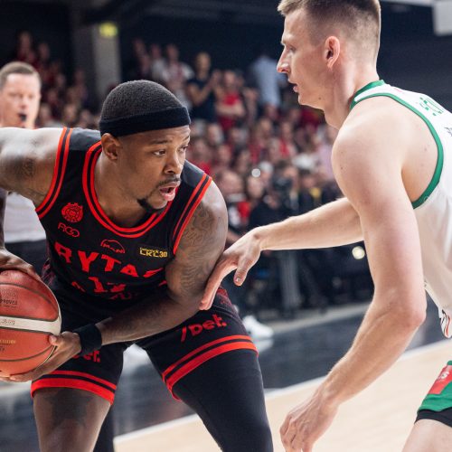 LKL finalas: Vilniaus „Rytas“ – Kauno „Žalgiris“ 69:68  © P. Peleckio/BNS nuotr.