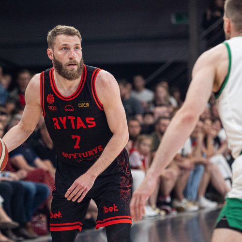 LKL finalas: Vilniaus „Rytas“ – Kauno „Žalgiris“ 69:68  © P. Peleckio/BNS nuotr.