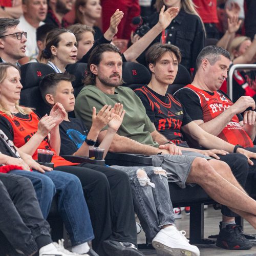 LKL finalas: Vilniaus „Rytas“ – Kauno „Žalgiris“ 69:68  © P. Peleckio/BNS nuotr.