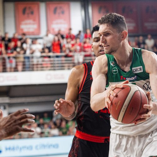 LKL finalas: Vilniaus „Rytas“ – Kauno „Žalgiris“ 69:68  © P. Peleckio/BNS nuotr.