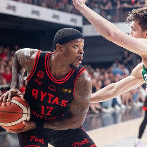 LKL finalas: Vilniaus „Rytas“ – Kauno „Žalgiris“ 69:68  © P. Peleckio/BNS nuotr.