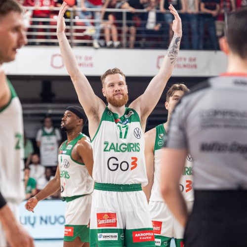 LKL finalas: Vilniaus „Rytas“ – Kauno „Žalgiris“ 69:68  © P. Peleckio/BNS nuotr.