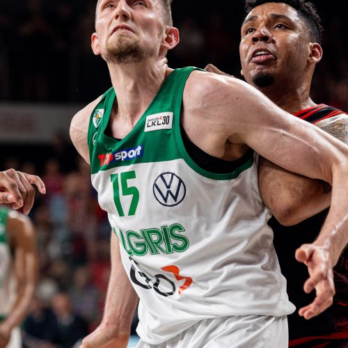 LKL finalas: Vilniaus „Rytas“ – Kauno „Žalgiris“ 69:68  © P. Peleckio/BNS nuotr.