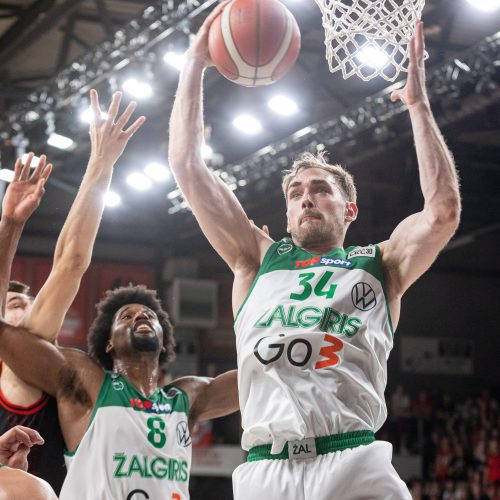 LKL finalas: Vilniaus „Rytas“ – Kauno „Žalgiris“ 69:68  © P. Peleckio/BNS nuotr.