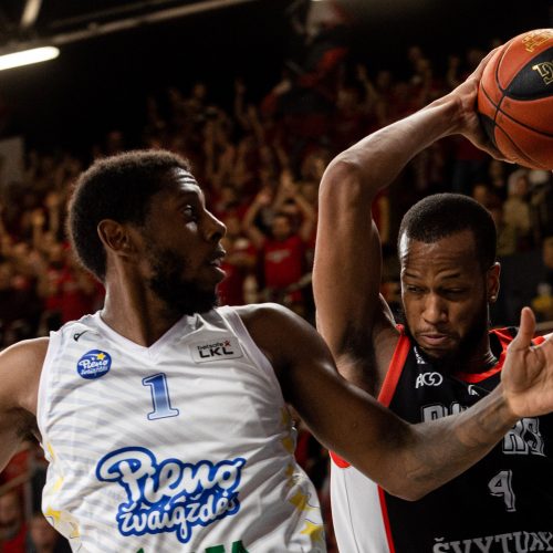 LKL: Vilniaus „Rytas“ – Pasvalio „Pieno žvaigždės“ 106:90  © P. Peleckio/BNS nuotr.