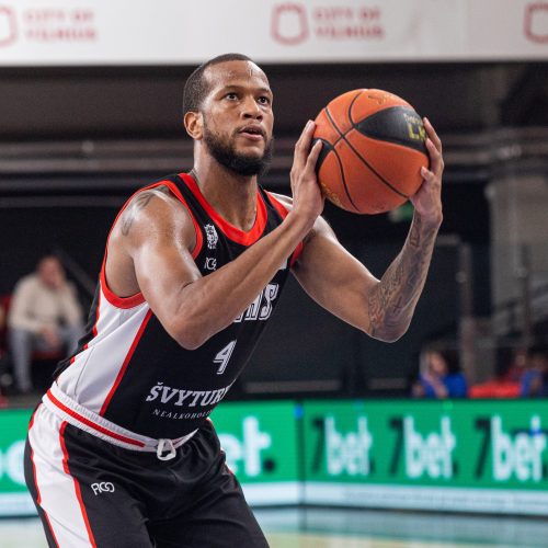 LKL: Vilniaus „Rytas“ – Pasvalio „Pieno žvaigždės“ 106:90  © P. Peleckio/BNS nuotr.