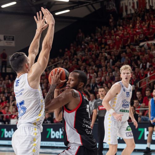 LKL: Vilniaus „Rytas“ – Pasvalio „Pieno žvaigždės“ 106:90  © P. Peleckio/BNS nuotr.