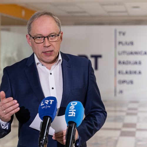 M. Garbačiauskaitė-Budrienė perrinkta į LRT generalinės direktorės pareigas   © P. Peleckio/BNS nuotr.