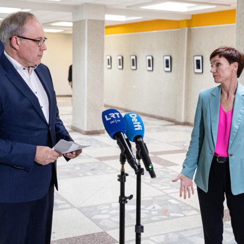 M. Garbačiauskaitė-Budrienė perrinkta į LRT generalinės direktorės pareigas   © P. Peleckio/BNS nuotr.