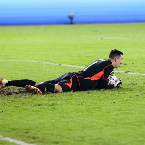 UEFA Tautų lygos rungtynės: Lietuva – Gibraltaras 1:0  © T.Biliūno/BNS nuotr.